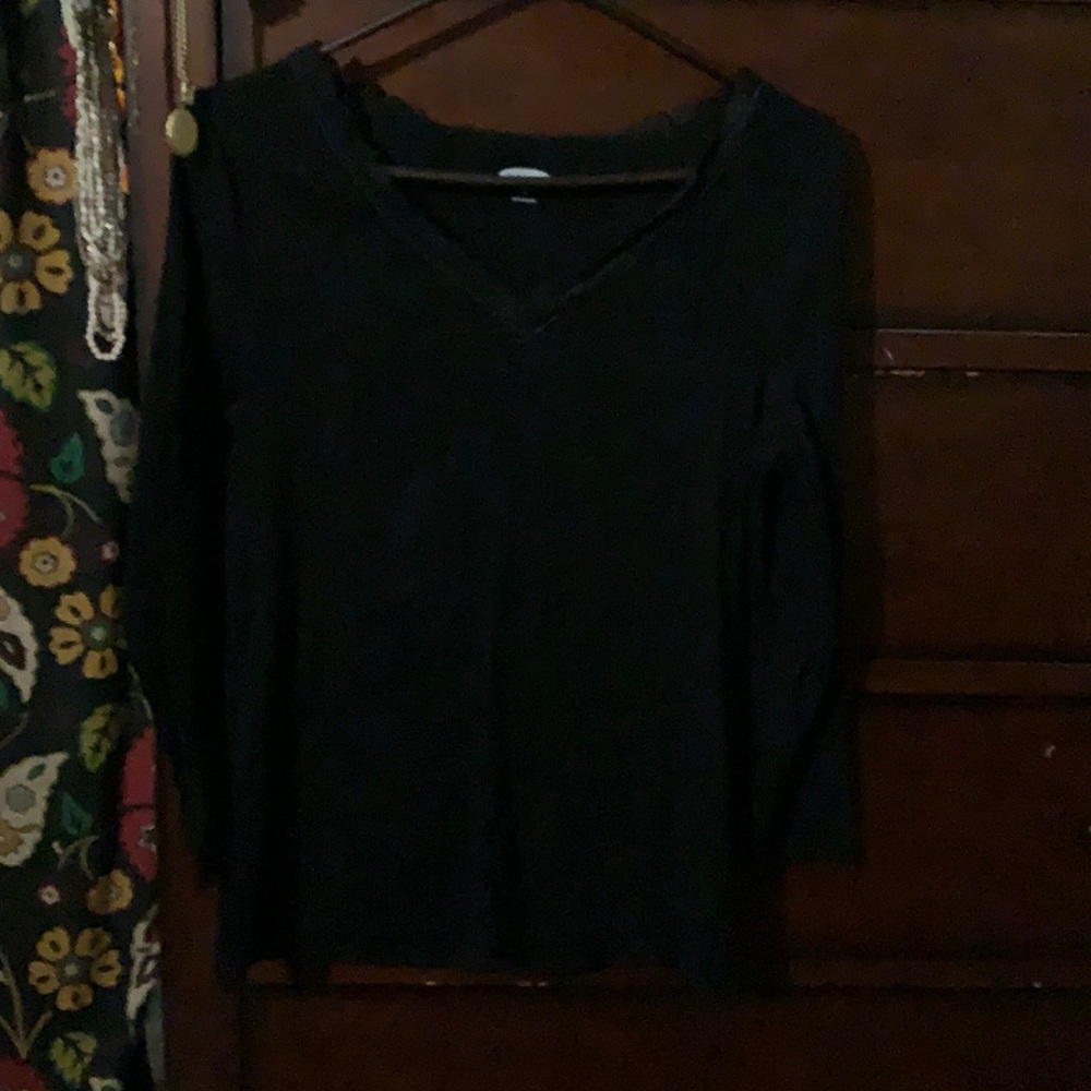 Old Navy long sleeve lace trim top 3/$20